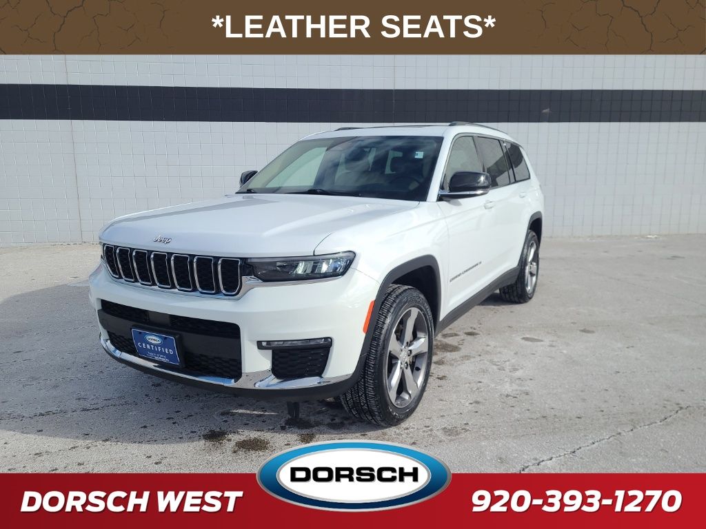 used 2021 Jeep Grand Cherokee L car, priced at $24,698