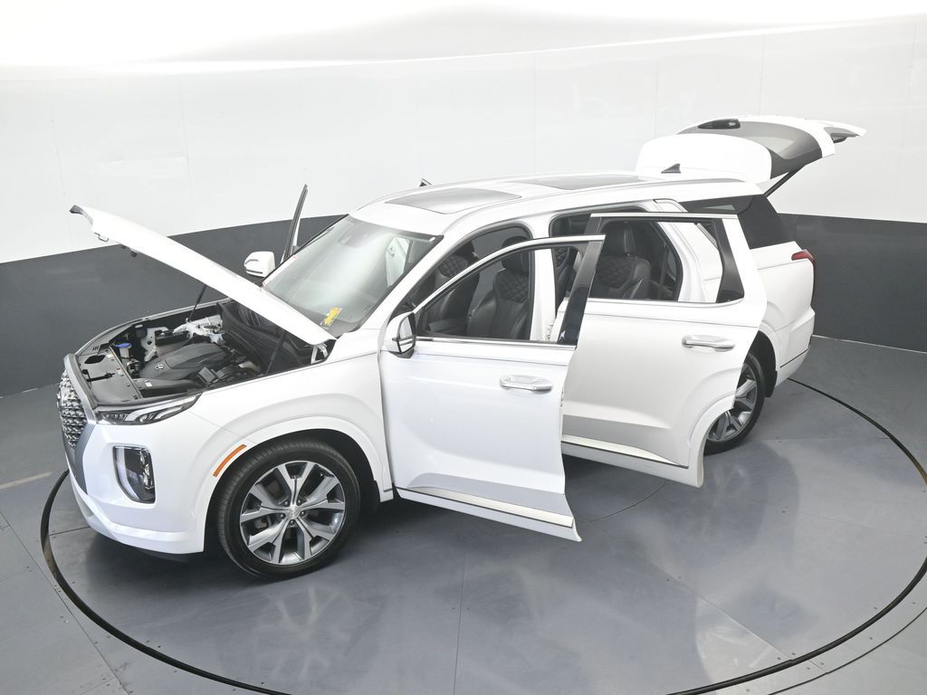 Used 2021 Hyper White Hyundai Limited image 76