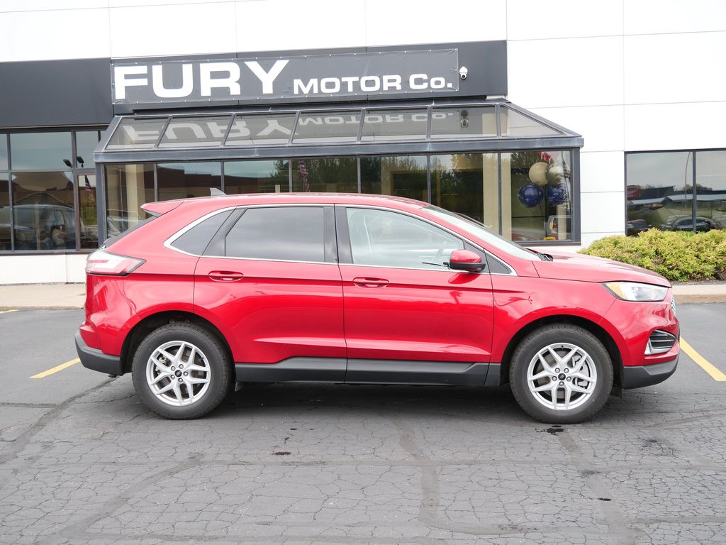 Red 2024 Ford Edge SUV / Crossover All-Wheel Drive 8-Speed Automatic