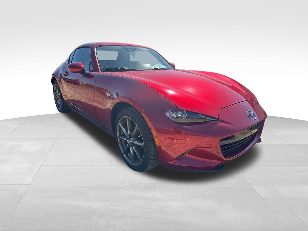 2020 Soul Red Crystal Metallic Mazda MX-5 Miata RF Grand Touring RWD Convertible