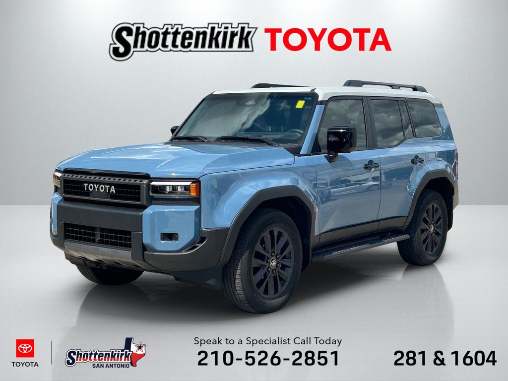 Blue / Gray 2024 Toyota Land Cruiser SUV / Crossover Four-Wheel Drive 8-Speed Automatic