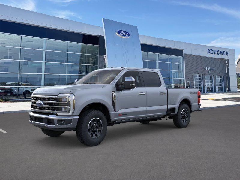 Gray Metallic 2026 Ford F-250 Super Duty Pickup Truck Four-Wheel Drive Automatic