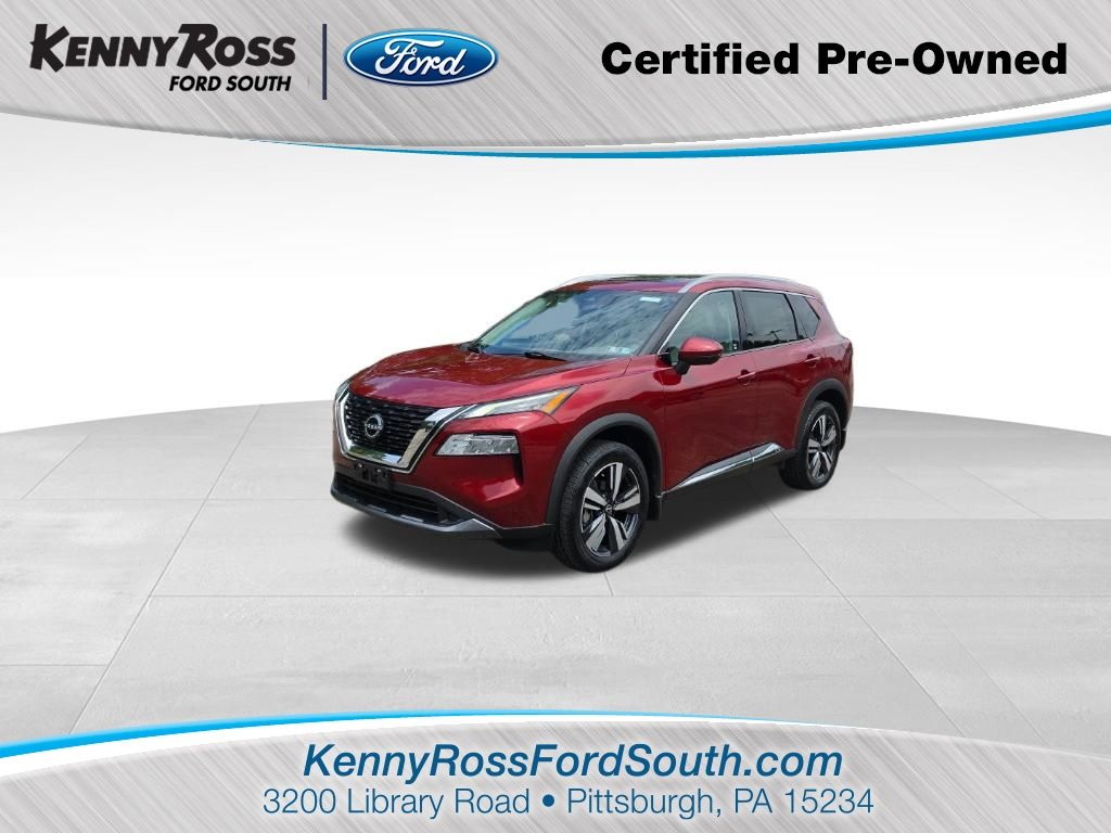 Red (Scarlet Ember Tintcoat) 2023 Nissan Rogue SUV / Crossover All-Wheel Drive Continuously Variable Transmission