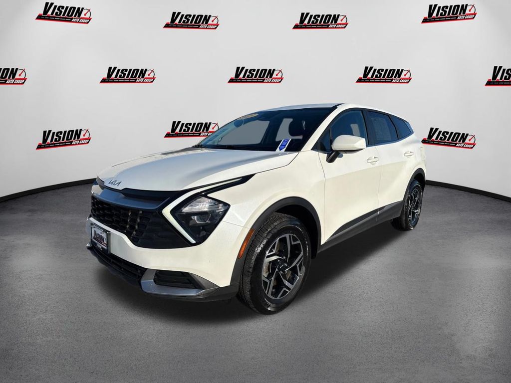 Snow White Pearl 2023 Kia Sportage LX AWD SUV / Crossover All-Wheel Drive 8-Speed Automatic