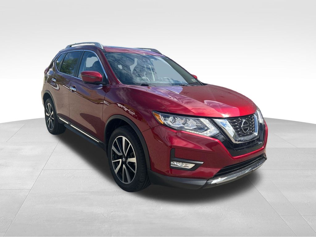 2020 Nissan Rogue SL Red at Subaru and VW of Moon Township