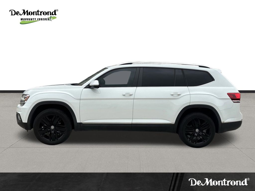 2019 Volkswagen Atlas SEL White at Durrett Motor Company