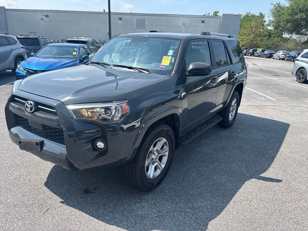 Gray 2024 Toyota 4Runner SR5 4WD SUV / Crossover Four-Wheel Drive 5-Speed Automatic