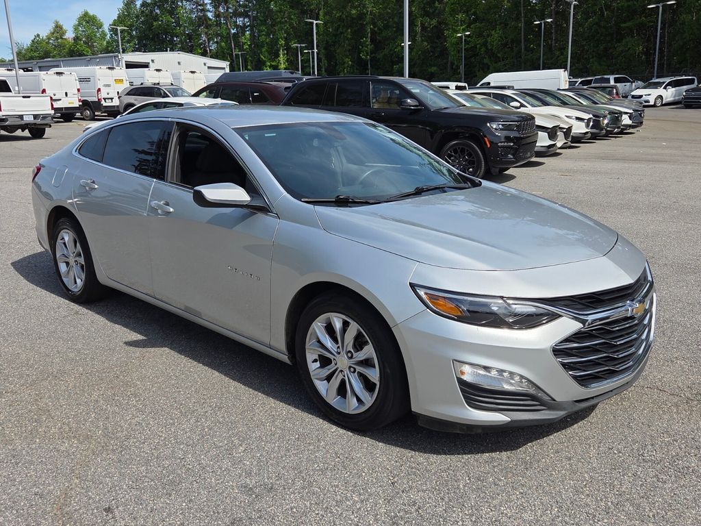 Silver Ice Metallic 2021 Chevrolet Malibu LT FWD Sedan Front-Wheel Drive Continuously Variable Transmission