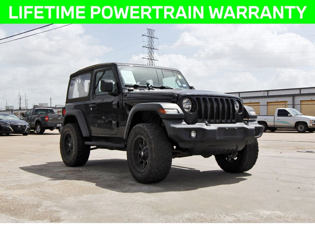 Black Clearcoat 2021 Jeep Wrangler SUV / Crossover Four-Wheel Drive 6-Speed Manual