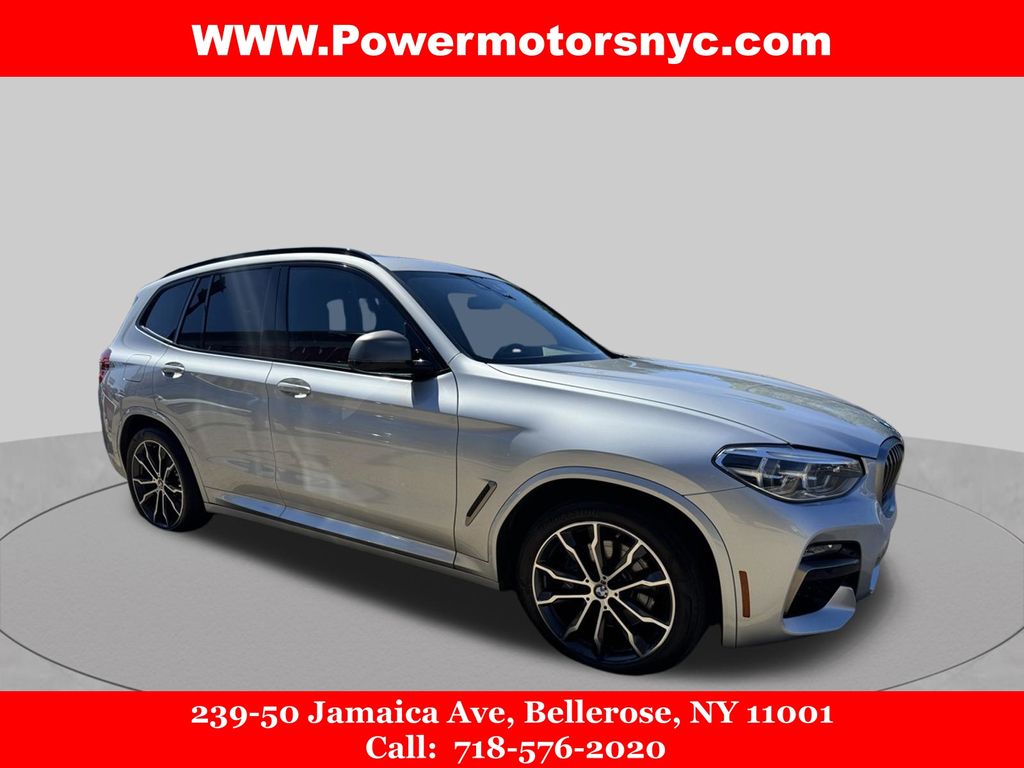 Glacier Silver Metallic 2020 BMW X3 SUV / Crossover All-Wheel Drive 8-Speed Automatic