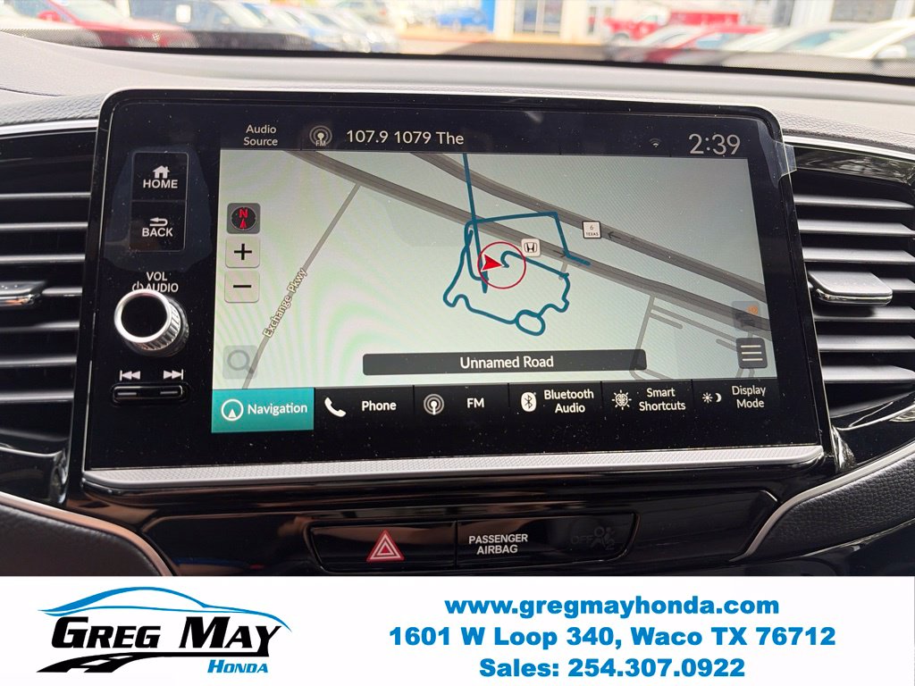 2026 Honda Ridgeline Black Edition White at Greg May Honda