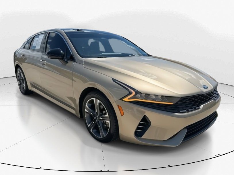2021 Crystal Beige Kia K5 EX FWD Sedan