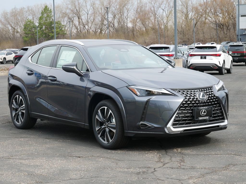 Gray 2026 Lexus UX Hybrid 300h Premium AWD SUV / Crossover All-Wheel Drive Continuously Variable Transmission