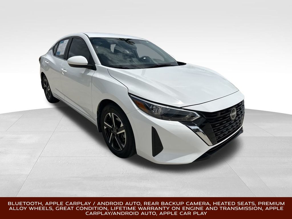 2024 Fresh Powder Nissan Sentra SV FWD Sedan