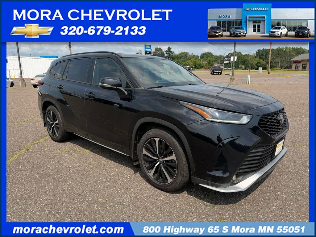 Black 2021 Toyota Highlander SUV / Crossover All-Wheel Drive 8-Speed Automatic