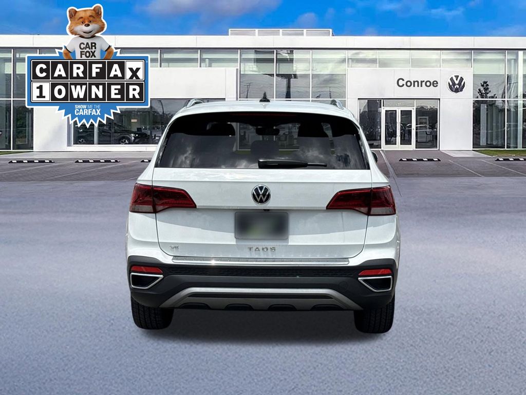 2023 Volkswagen Taos 1.5T SE White at DeMontrond Automotive Group
