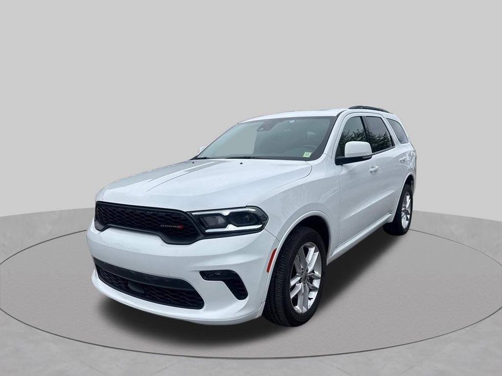 White Knuckle Clearcoat 2022 Dodge Durango SUV / Crossover All-Wheel Drive 8-Speed Automatic