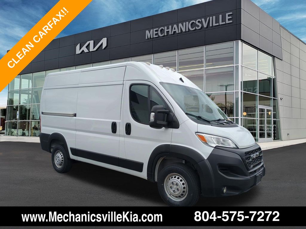 Bright White Clearcoat 2024 RAM ProMaster Van  9-Speed Automatic