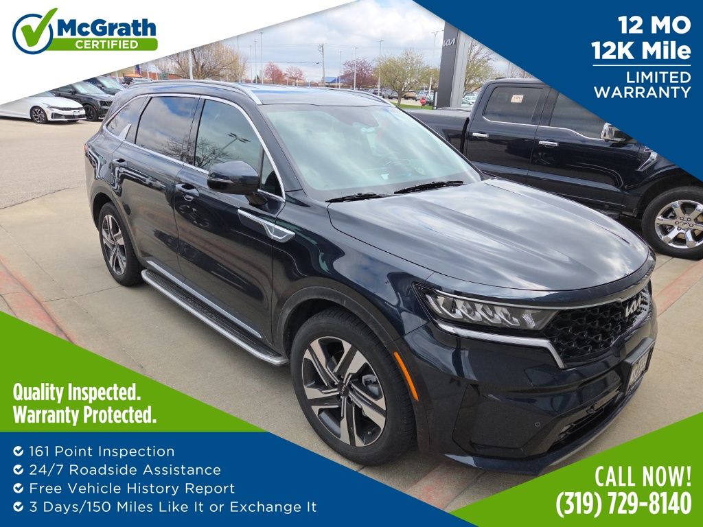 Gravity Blue 2023 Kia Sorento Hybrid EX AWD SUV / Crossover All-Wheel Drive 6-Speed Automatic