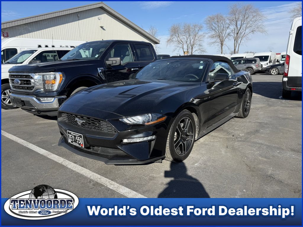 2018 Ford Mustang EcoBoost Premium Convertible RWD