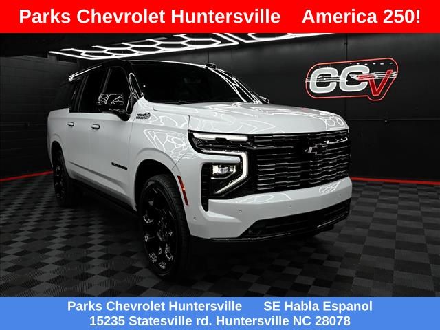 Polar White Tricoat 2026 Chevrolet Suburban SUV / Crossover Four-Wheel Drive