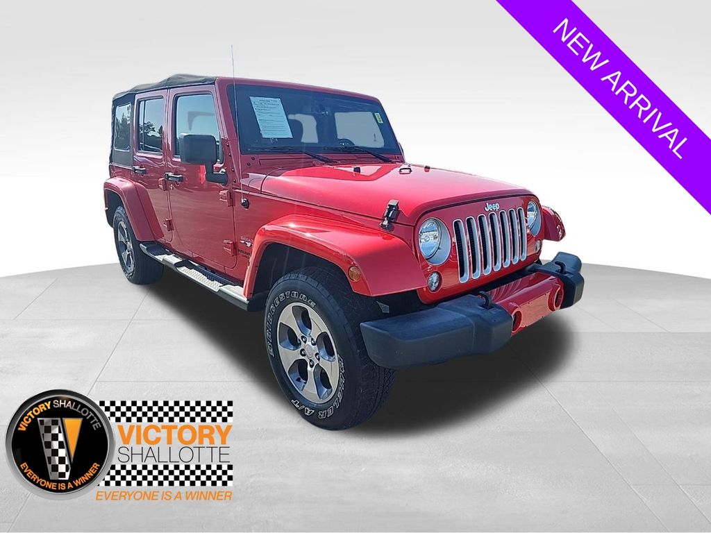 Firecracker Red Clearcoat 2016 Jeep Wrangler SUV / Crossover Four-Wheel Drive 5-Speed Automatic