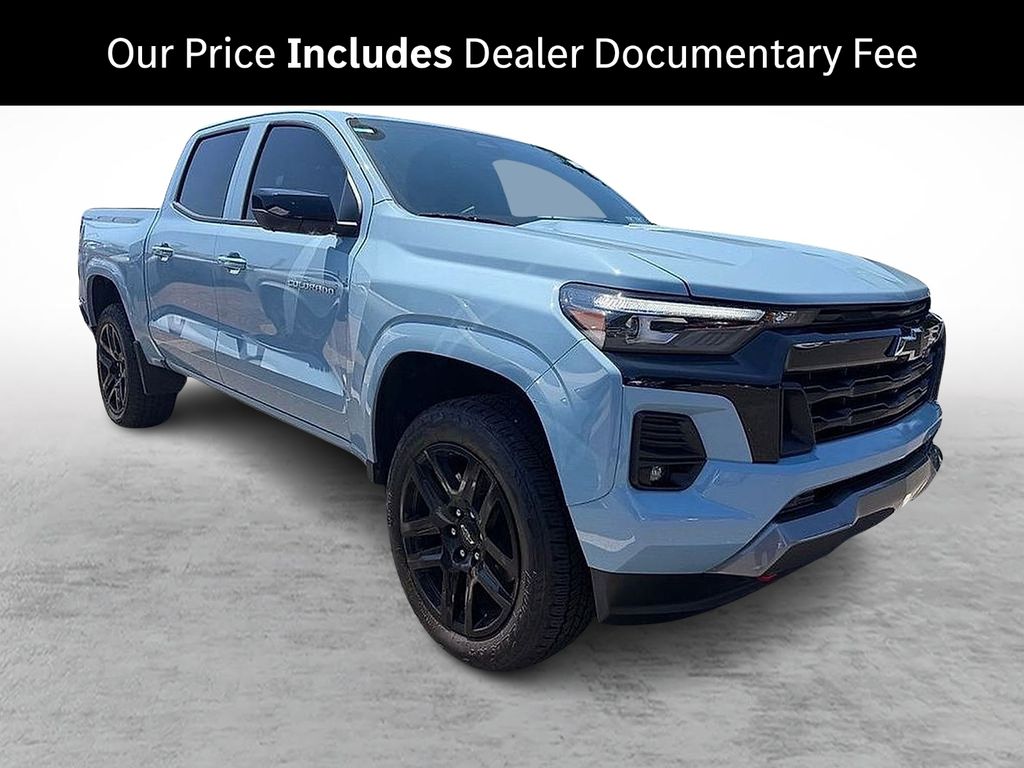 Snowdrift Metallic 2025 Chevrolet Colorado Pickup Truck Four-Wheel Drive 8-Speed Automatic