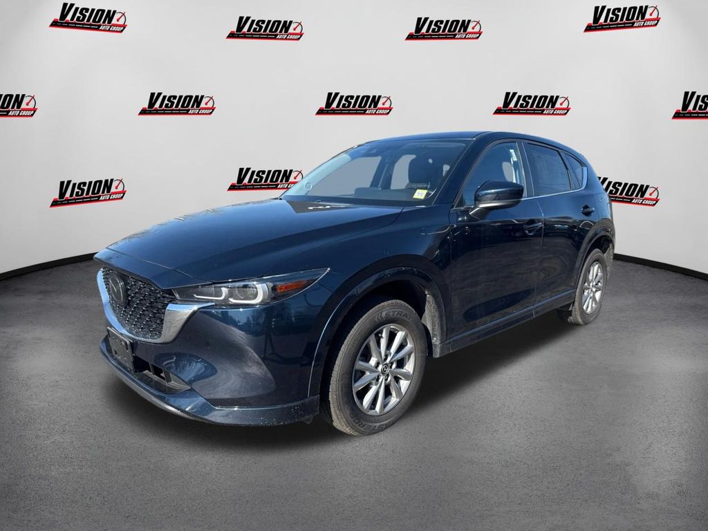 Deep Crystal Blue Mica 2024 Mazda CX-5 2.5 S Select AWD SUV / Crossover All-Wheel Drive 6-Speed Automatic