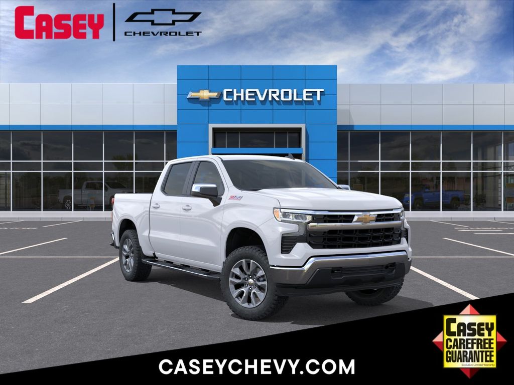 Summit White 2026 Chevrolet Silverado 1500 Pickup Truck Four-Wheel Drive Automatic