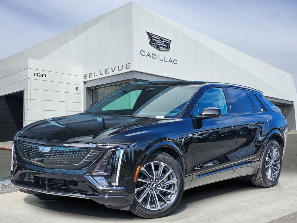 Stellar Black Metallic 2026 Cadillac LYRIQ SUV / Crossover All-Wheel Drive 1-Speed Automatic