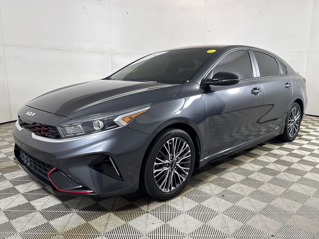 2023 Gravity Gray Kia Forte GT-Line FWD Sedan