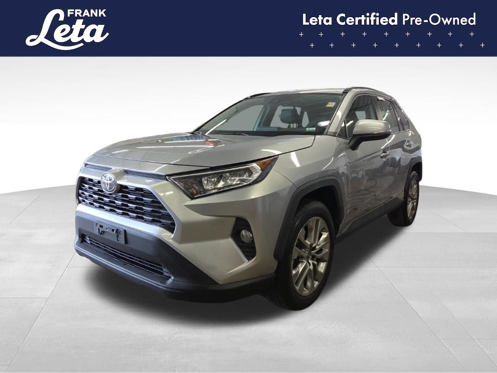 Silver Sky Metallic 2021 Toyota RAV4 XLE Premium FWD SUV / Crossover Front-Wheel Drive 8-Speed Automatic