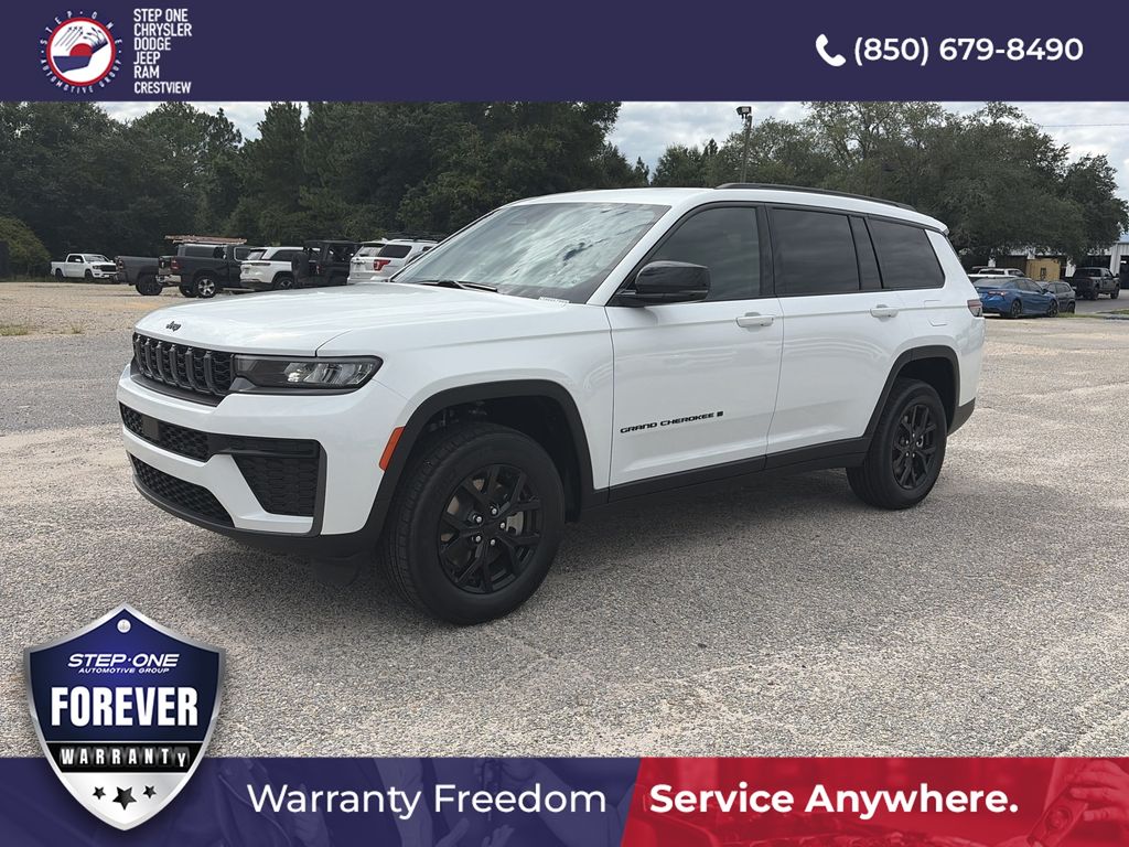 Bright White Clearcoat 2026 Jeep Grand Cherokee L SUV / Crossover Four-Wheel Drive 8-Speed Automatic