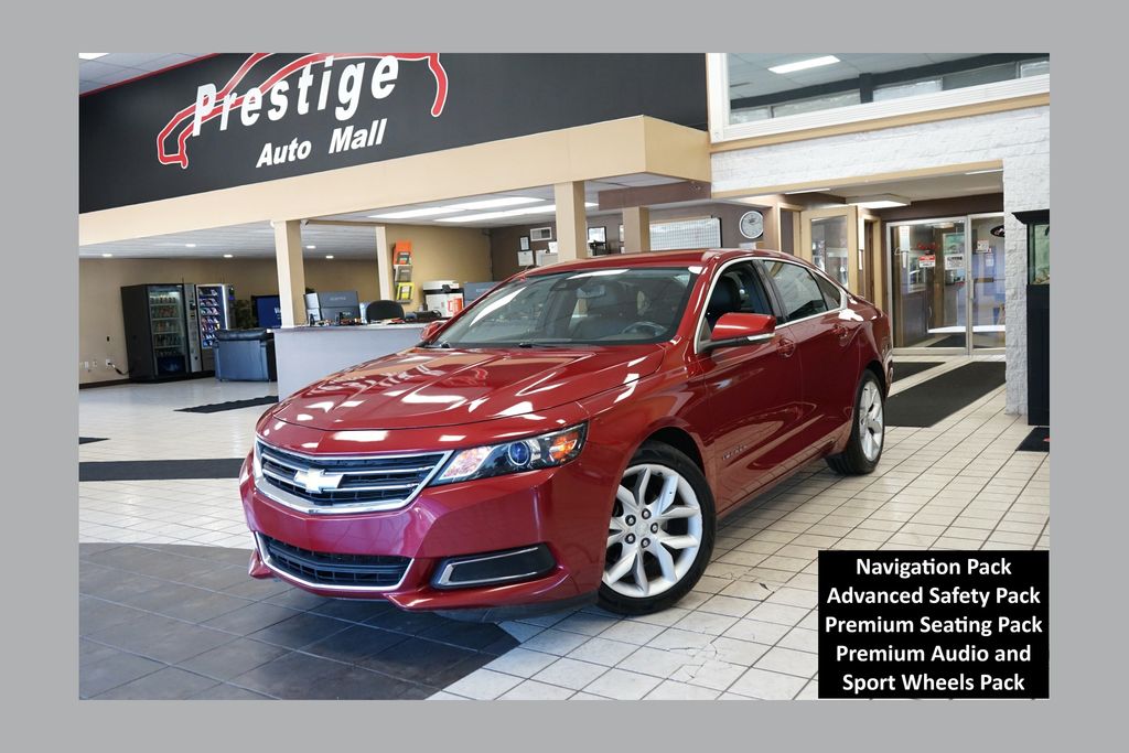 Crystal Red Tintcoat 2015 Chevrolet Impala Sedan Front-Wheel Drive 6-Speed Automatic Overdrive