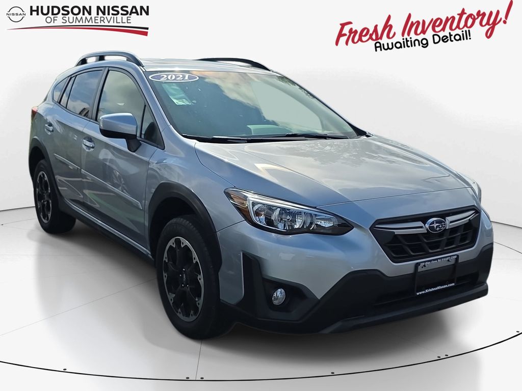 Ice Silver Metallic 2021 Subaru Crosstrek SUV / Crossover All-Wheel Drive Continuously Variable Transmission
