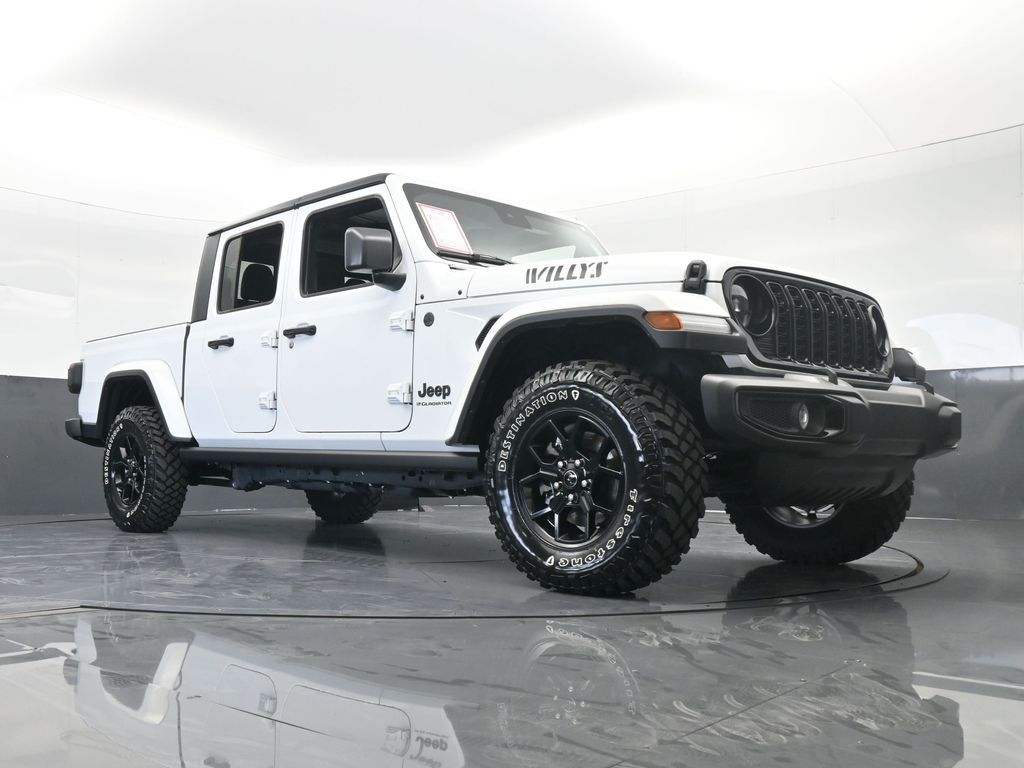 Used 2024 Bright White Clearcoat Jeep Willys image 66