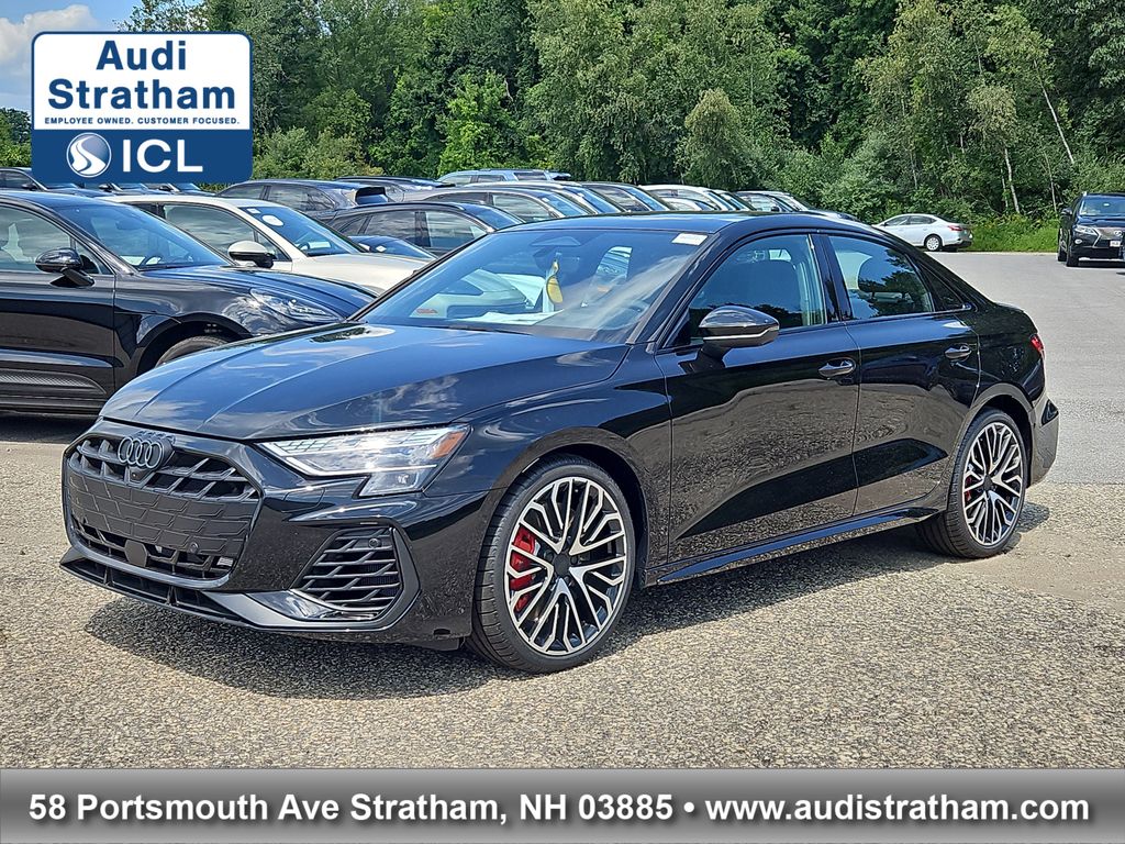 Mythos Black Metallic 2026 Audi S3 Sedan All-Wheel Drive 7-Speed Automatic
