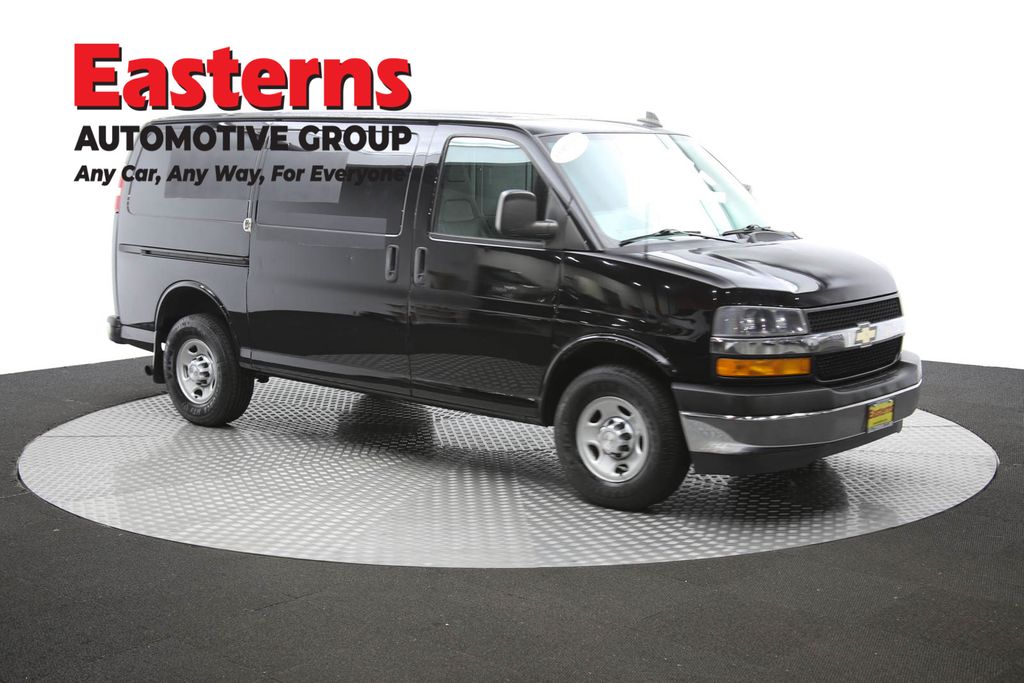 Used 2017 Black Chevrolet Work Van image 46