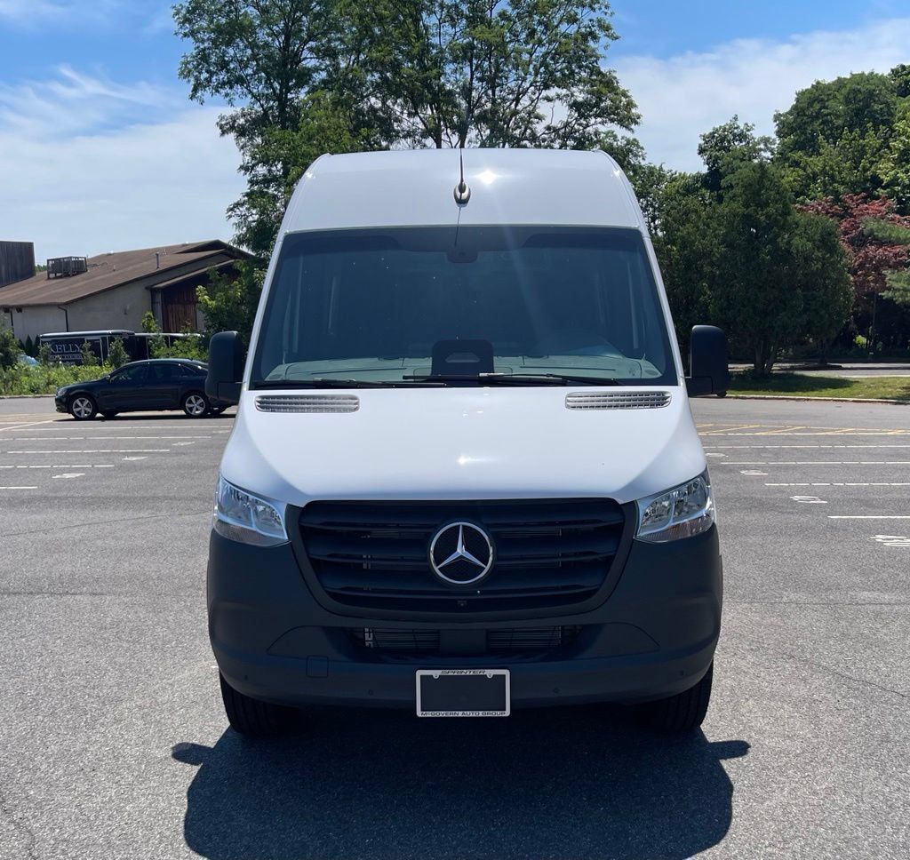 White 2026 Mercedes-Benz Sprinter Cargo Van Rear-Wheel Drive 9-Speed Automatic