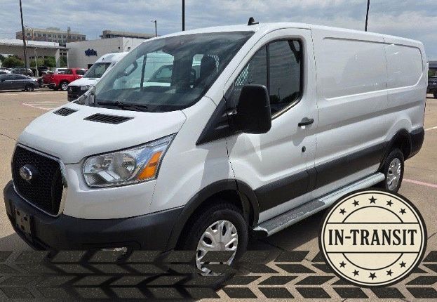 Oxford White 2021 Ford Transit Cargo 250 Low Roof RWD Van Rear-Wheel Drive