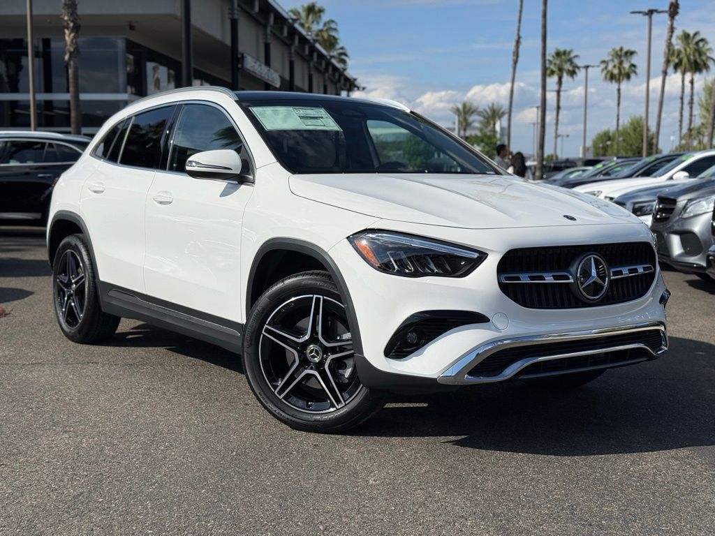 White 2026 Mercedes-Benz GLA 250 FWD SUV / Crossover Front-Wheel Drive 8-Speed Dual Clutch