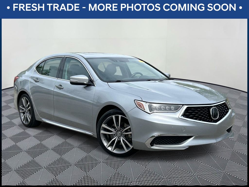 Silver Metallic 2019 Acura TLX V6 FWD with Technology Package Sedan Front-Wheel Drive 9-Speed Automatic
