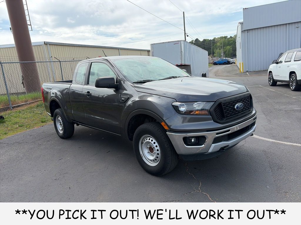 Gray (Magnetic) 2020 Ford Ranger XL SuperCab RWD Pickup Truck 4X2 Automatic