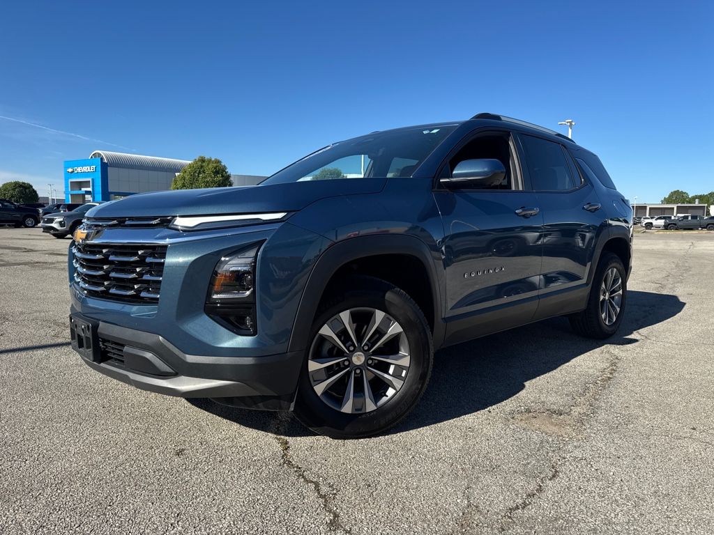 Lakeshore Blue 2025 Chevrolet Equinox LT AWD SUV / Crossover Four-Wheel Drive 8-Speed Automatic