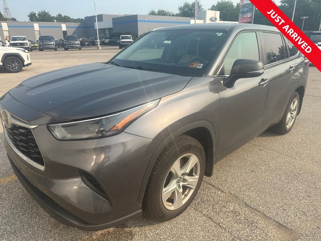 Magnetic Gray Metallic 2023 Toyota Highlander SUV / Crossover Front-Wheel Drive 8-Speed Automatic