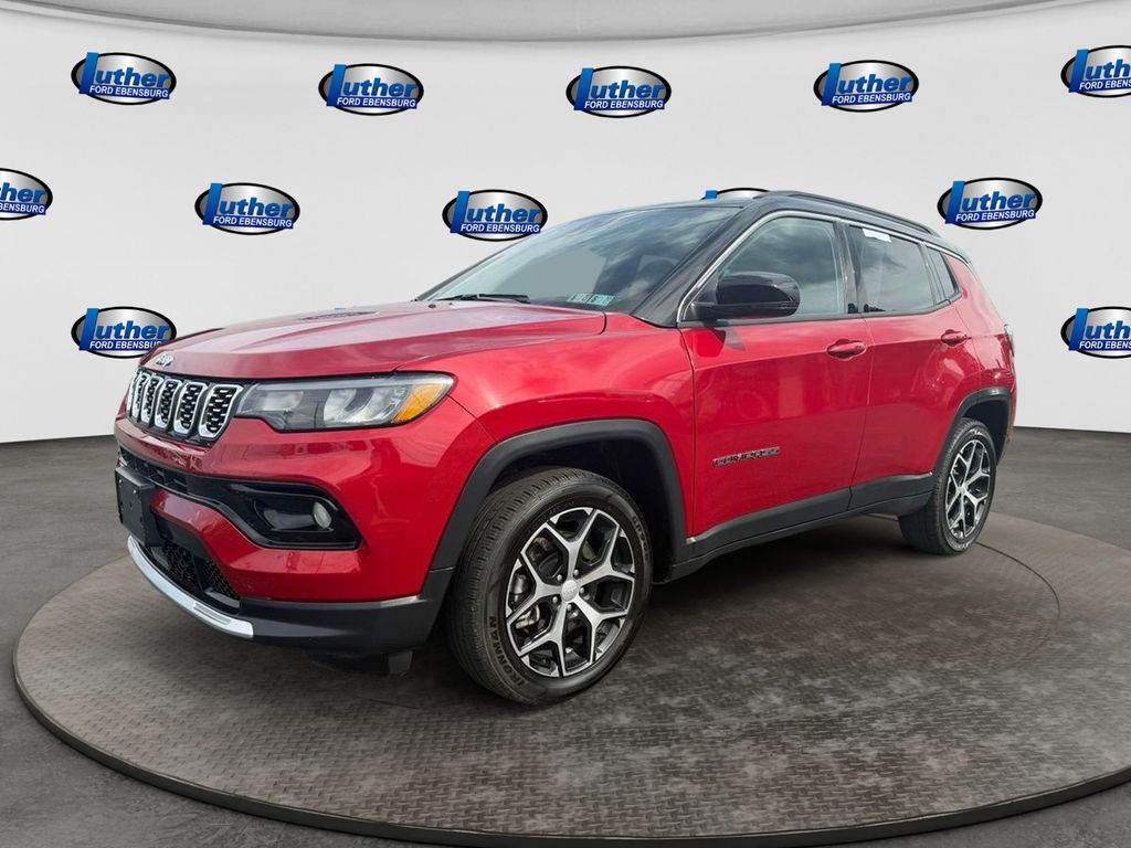 2024 Jeep Compass Limited Red at Carlisle Cadillac Buick GMC