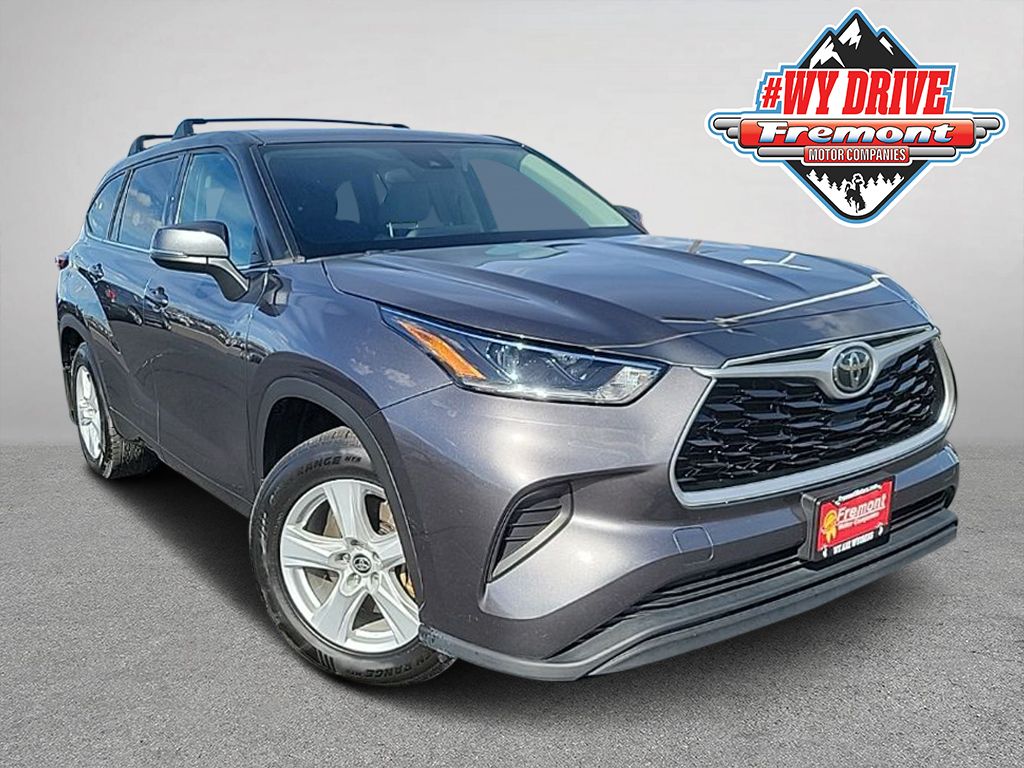 Magnetic Gray Metallic 2021 Toyota Highlander L AWD SUV / Crossover All-Wheel Drive 8-Speed Automatic