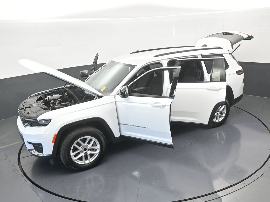 Used 2024 Bright White Clearcoat Jeep Laredo image 61