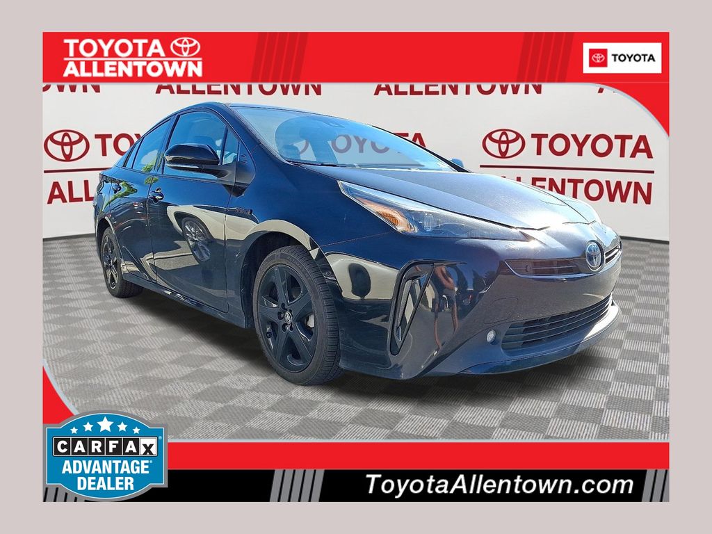 Midnight Black Metallic 2022 Toyota Prius Nightshade FWD Hatchback Front-Wheel Drive Continuously Variable Transmission