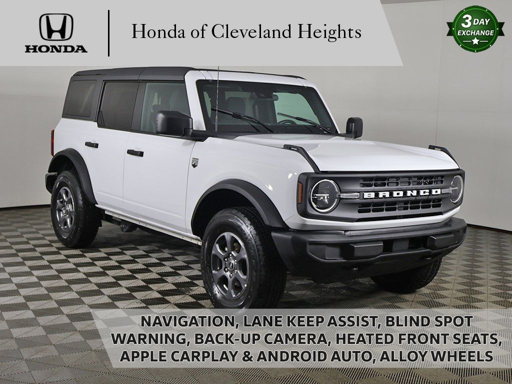 Oxford White 2025 Ford Bronco Big Bend 4-Door 4WD SUV / Crossover Four-Wheel Drive Automatic